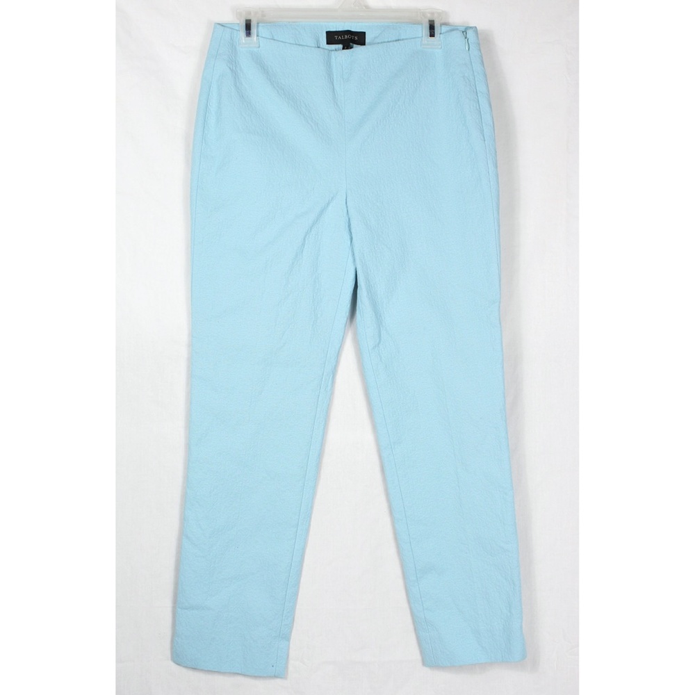 Talbots Blue Textured Dress Pants - New with Tags